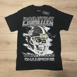 Size Medium - Primitive Skateboarding World Champions Tee Black (NEW WITH TAGS)